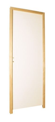 Bloc-porte prépeint alvéolaire 63x204cm droite